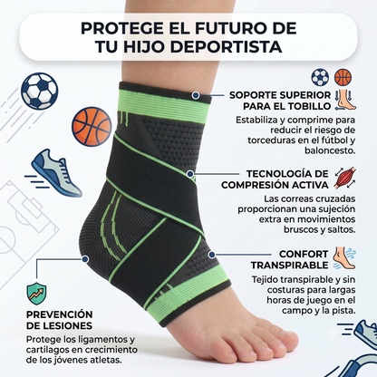 Tobillera de Compresión Ajustable